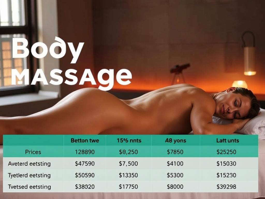 body rub massage nyc. Average Prices & Typical Session Lengths